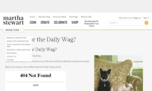 Dailywag.marthastewart.com thumbnail