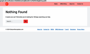 Dailywrittenupdates.com thumbnail