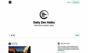 Dailyzenhaiku.com thumbnail