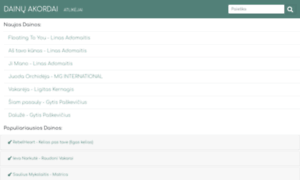 Dainuakordai.lt thumbnail