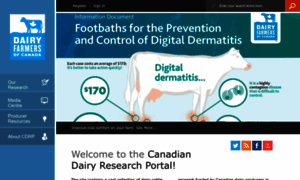 Dairyresearch.ca thumbnail