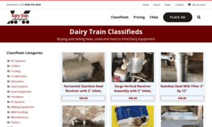 Dairytrainclassifieds.com thumbnail