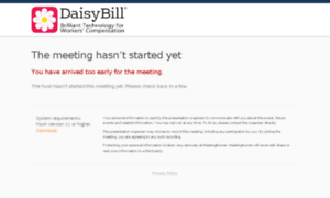 Daisybill.enterthemeeting.com thumbnail