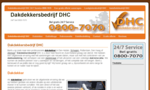 Dakdekkersbedrijf-dhc.nl thumbnail
