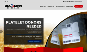 Dakminnbloodbank.org thumbnail