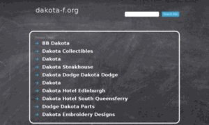 Dakota-f.org thumbnail