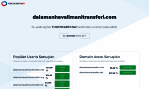 Dalamanhavalimanitransferi.com thumbnail