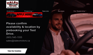 Daleomotors.ca thumbnail