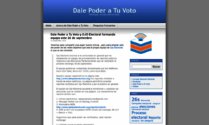 Dalepoderatuvoto.wordpress.com thumbnail