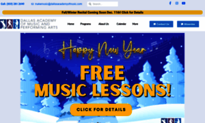 Dallasacademyofmusic.com thumbnail