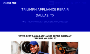 Dallasappliancerepairllc.com thumbnail