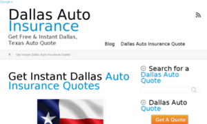 Dallasautoquote.com thumbnail