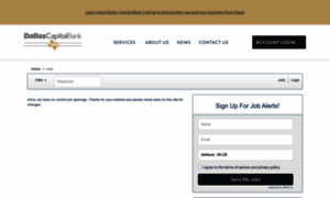 Dallascapitalbank.applicantpro.com thumbnail