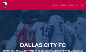 Dallascityfc.com thumbnail