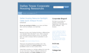 Dallascorporatehousing.org thumbnail