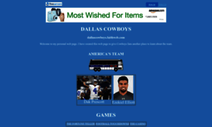 Dallascowboys.faithweb.com thumbnail