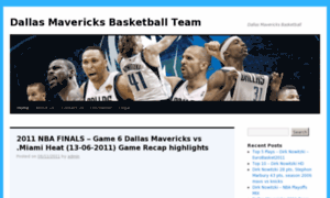 Dallasmavericksbasketballteam.net thumbnail