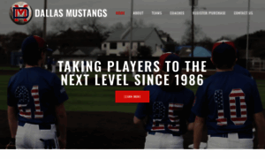 Dallasmustangsbaseball.com thumbnail