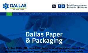 Dallaspaperpackaging.com thumbnail
