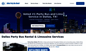 Dallaspartybusrental.com thumbnail