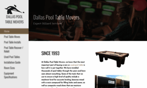 Dallaspooltablemovers.com thumbnail