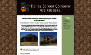 Dallasscreencompany.com thumbnail