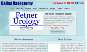 Dallasvasectomy.com thumbnail