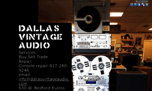 Dallasvintageaudio.com thumbnail