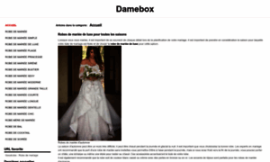 Damebox.com thumbnail