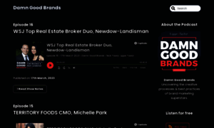 Damn-good-brands.captivate.fm thumbnail