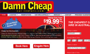 Damncheapcarrentals.com thumbnail