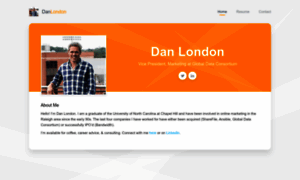 Dan-london.com thumbnail