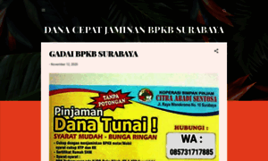 Danacepatjaminanbpkbsby.blogspot.com thumbnail