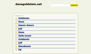 Danagoldstein.net thumbnail