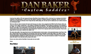 Danbakercustomsaddles.com.au thumbnail