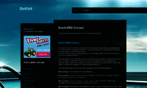 Dancardproject.dk thumbnail