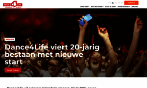 Dance4life.nl thumbnail