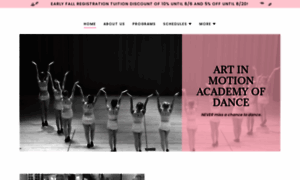 Danceartinmotion.com thumbnail