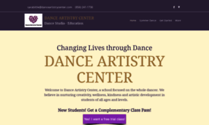 Danceartistrycenter.com thumbnail