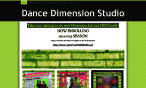 Dancedimensionstudio.com thumbnail