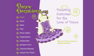 Dancedonations.org thumbnail