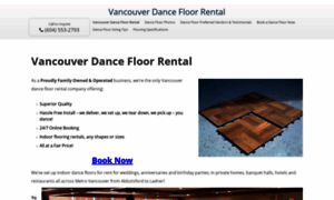 Dancefloorrental.ca thumbnail