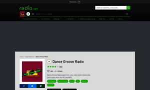 Dancegroove.radio.net thumbnail