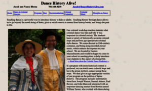 Dancehistoryalive.com thumbnail