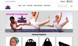 Dancelanddancewear.co.uk thumbnail