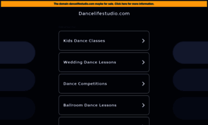 Dancelifestudio.com thumbnail