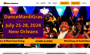 Dancemardigras.com thumbnail