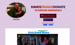 Danceshakedonate.com thumbnail