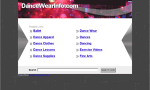 Dancewearinfo.com thumbnail