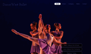 Dancewestballet.com thumbnail